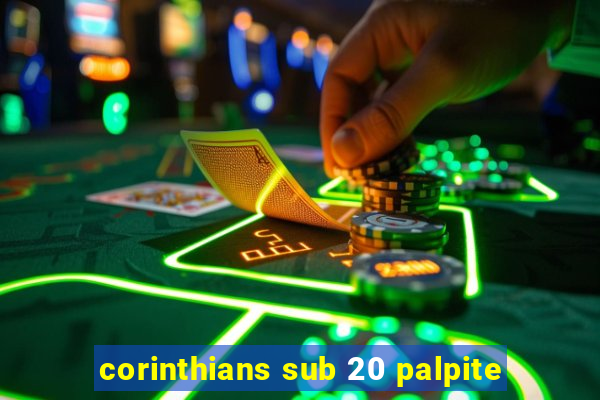 corinthians sub 20 palpite